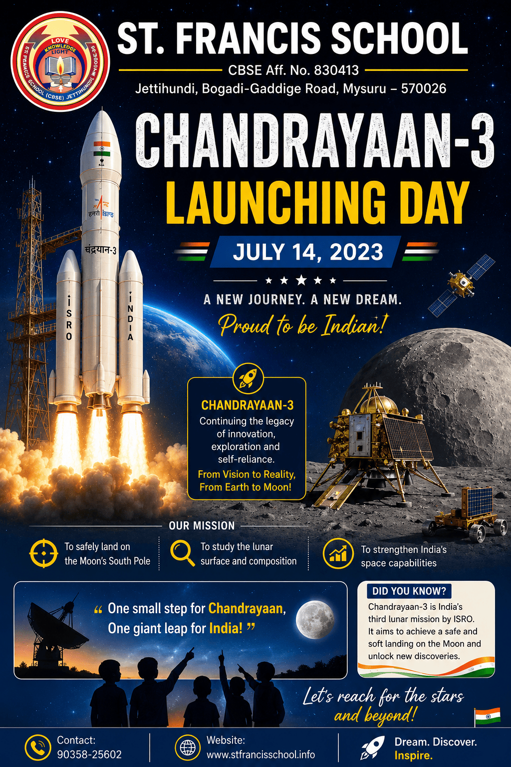CHANDRAYAAN-3 LAUNCHING DAY 2026-27
